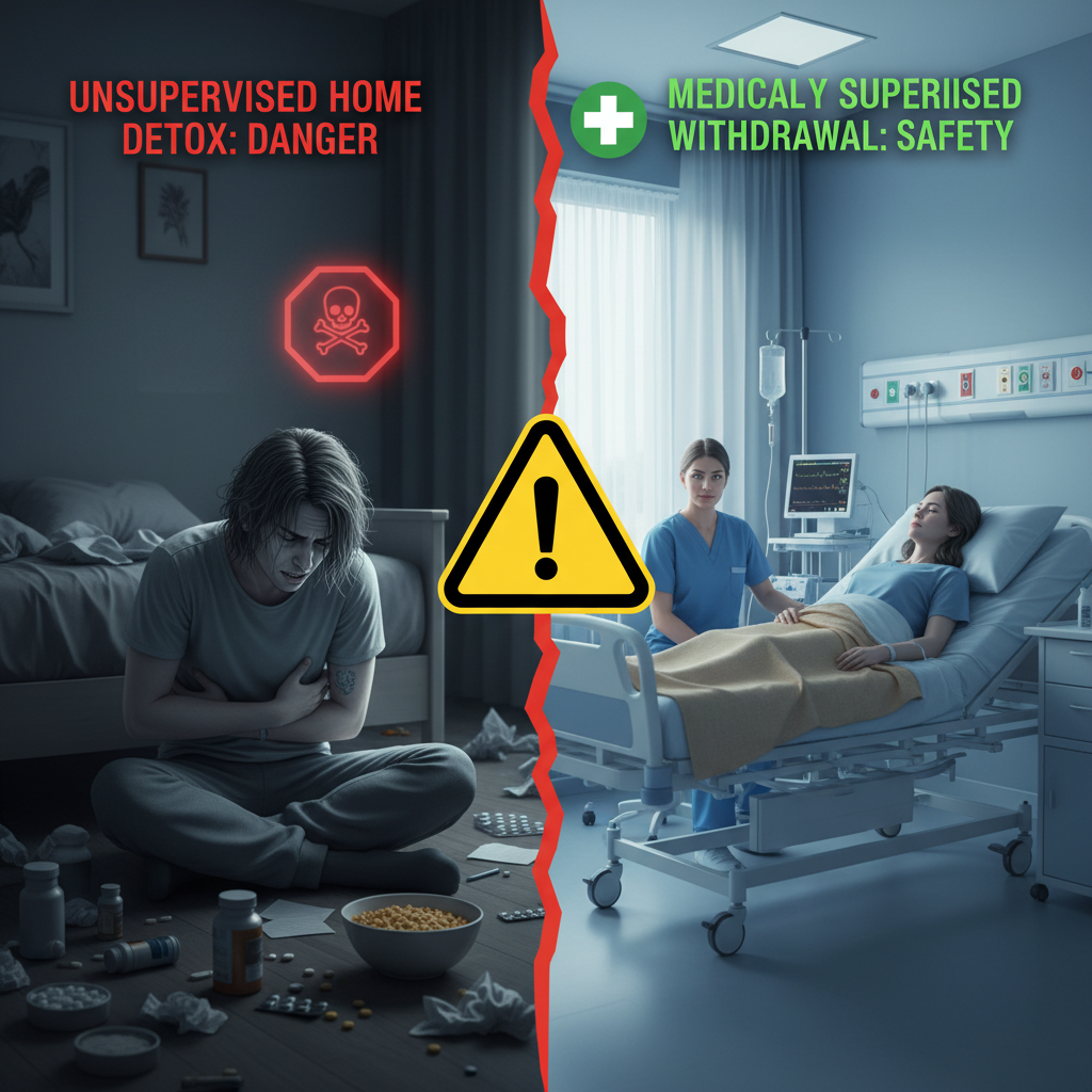 dangers of detoxing at home